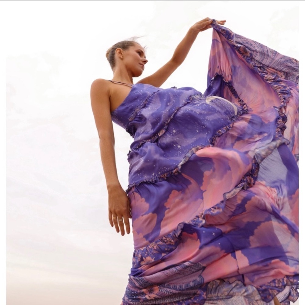Spell Luna Strappy Maxi Dress